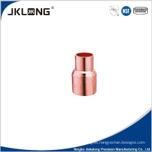 Acoplamiento reductor de cobre J9002 con accesorios de tubería de cobre cc de parada